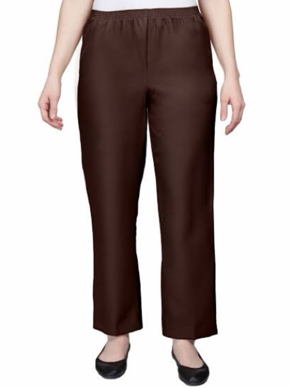 NWT Alfred Dunner Classic Proportioned Pant - Short (18)